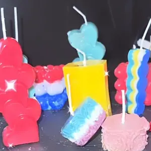 CandMak Candle Wick Kit with Tools for Making Thick Cotton Wicks - 4", 6", and 8" candle making candle making