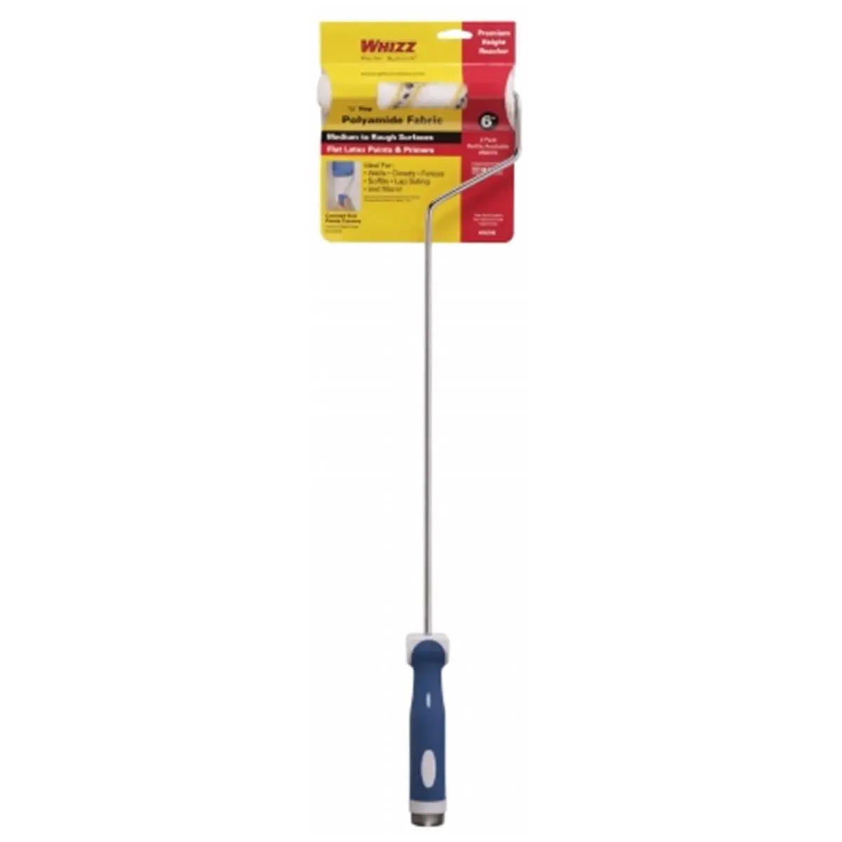 212 MAIN 6 in. Premium Polyamide Paint Roller, Featuring a Soft-Touch Handle