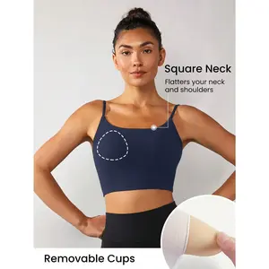 GLOWMODE FeatherFit™ Knot Going Anywhere Twisted Backless Tank Top Light Support Low Impact Yoga Daily