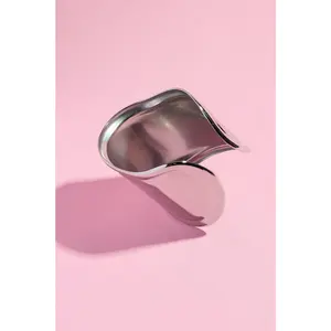 Bold Statement Silver Cuff Bangle