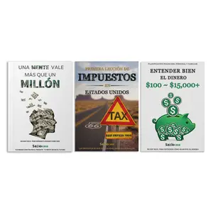 Combo Riqueza Inteligente en USA  Mentalidad, dinero e impuestos para construir una vida financiera más fuerte
