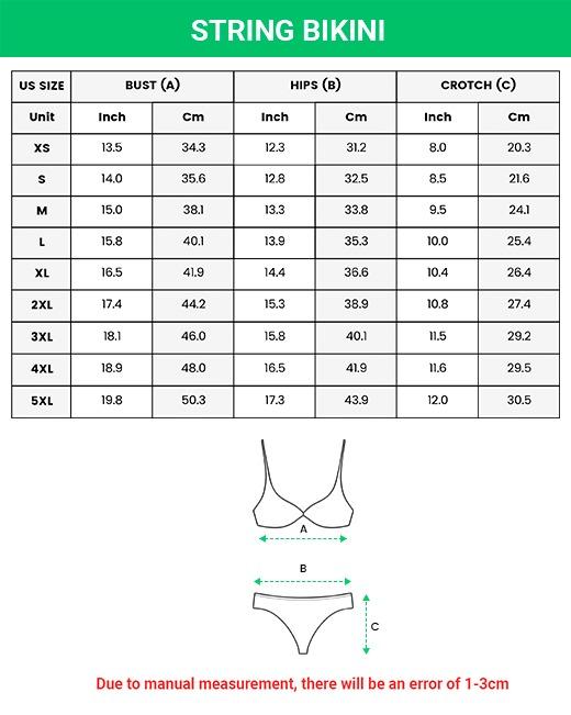 Hello Bitty Bow String Bikini