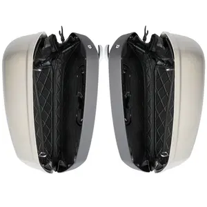 HOGWORKZ® Saddlebag Liners for Harley® Low Rider ST '25-'26 | Black Stitching