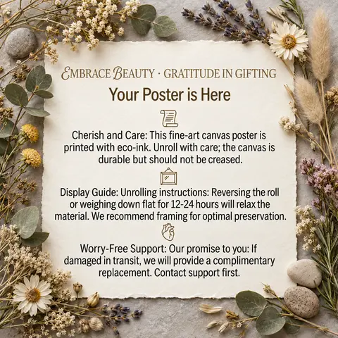 Art Poster Digital ProductAfter-Sales Guarantee