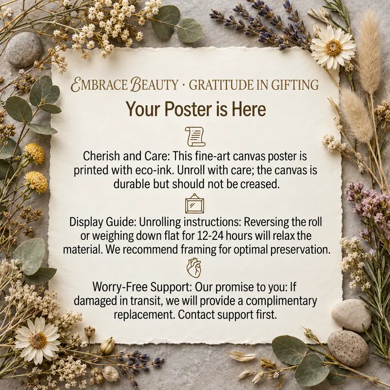 Art Poster Digital ProductAfter-Sales Guarantee