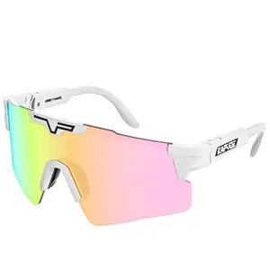 KAPVOE Polarized Cycling Sunglasses UV400 Protection for Men Women, Sports Glasses for Youth Baseball Softball Goggles