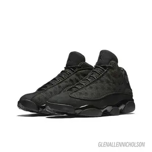 Retro Black Cat Fashionable Casual Durable Sports Comfort Basketball Shoes