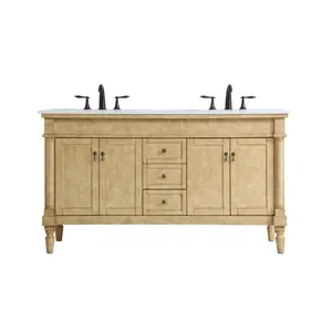Lexington Double Bathroom Vanity antique beige
