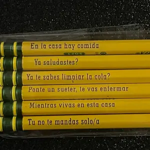 Personalized engraved pencils Plastic