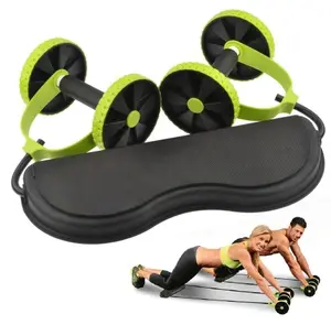 Adjustable Crossflex Wheel Roller for Full-Body Workout