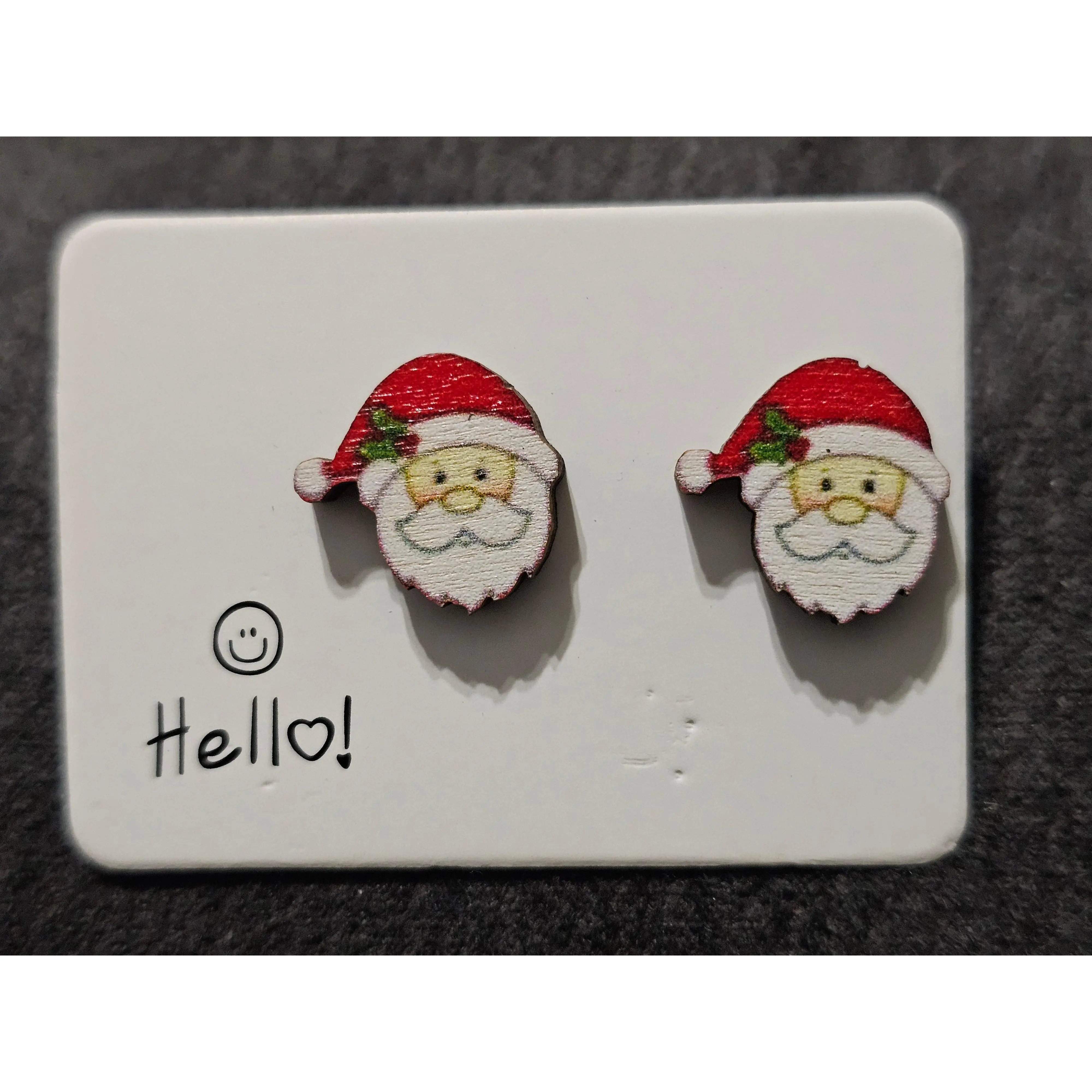 Santa Earrings