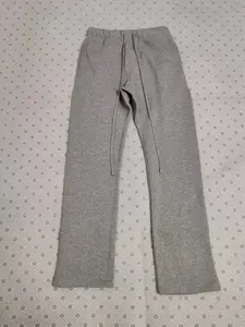 Men's Uncuffed Sweatpants Dark Grey Joggers Relaxed Oversized Fit Unisex Athletic Casual Lounge Pants Pockets Soft Fleece Home Pants Drawstring 2026 Breathable Cozy Lightweight Trendy Home Outdoor Streetwear Hip Hop Jogging