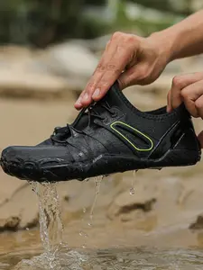 Unisex's Sporty Quick Drying Water Shoes, Casual Barefoot Swimming Shoes for Beach & Pool, Slip on Water Shoes for Boating, Fishing, Diving & Yoga