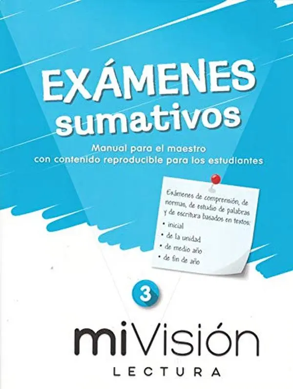 USED-miVision Lectura: Examenes sumativos (Grade 3) by Arreguin-Anderson (Paperback)