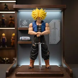 25cm Dragon Ball Anime Peripheral Unlimited Z Warriors Unlimited Tranks Handmade Trunks Special Statue Figure Gift
