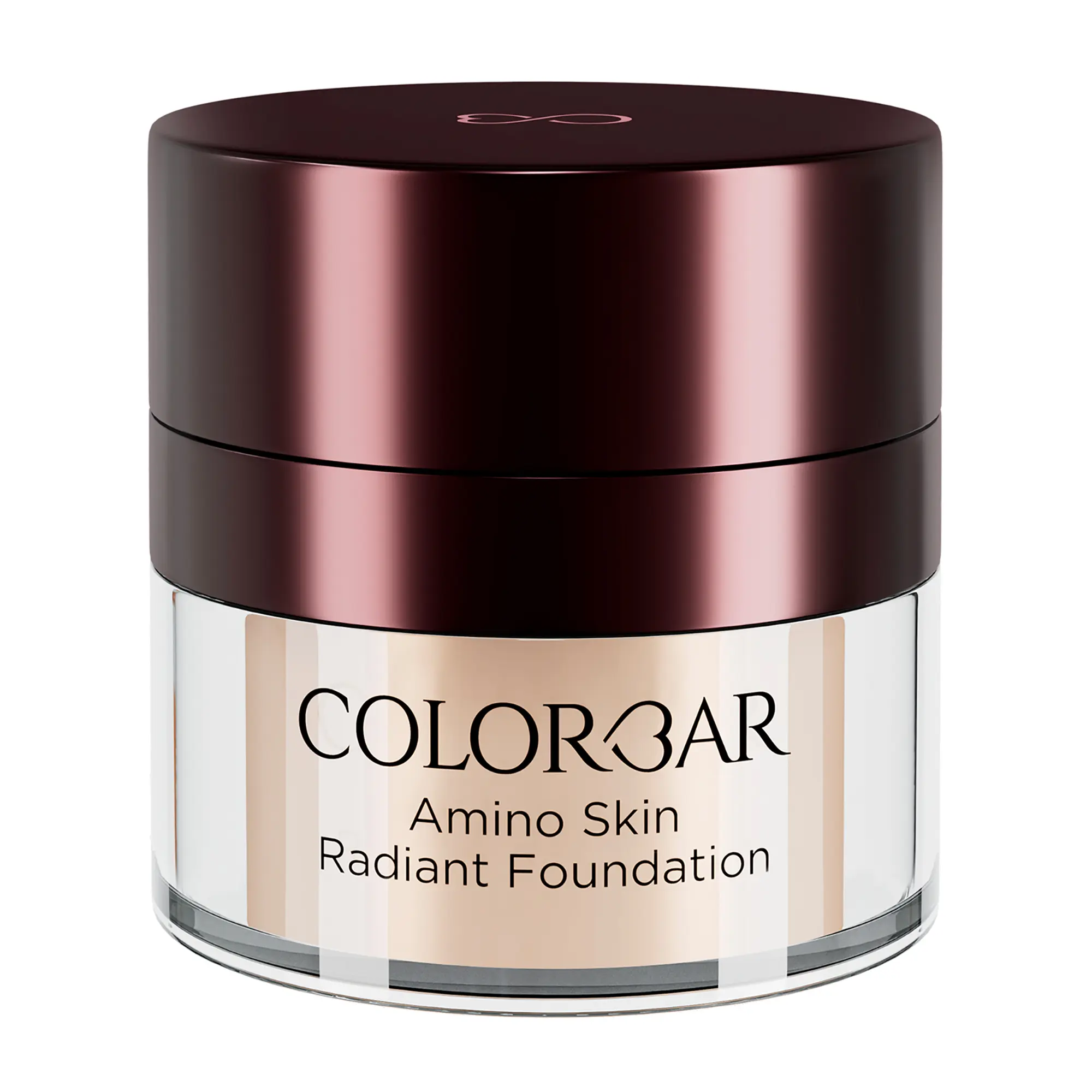 Colorbar Amino Foundation, Foundation Makeup, 004 Rose Mild, 0.5 oz