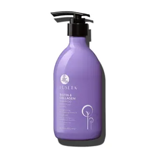Luseta Biotin and Collagen Shampoo Hair Thickening Shampoo for Thinning Hair with Vitamin B7 & Argan Oil, For Men and Women Sulfate & Paraben Free,16.9oz