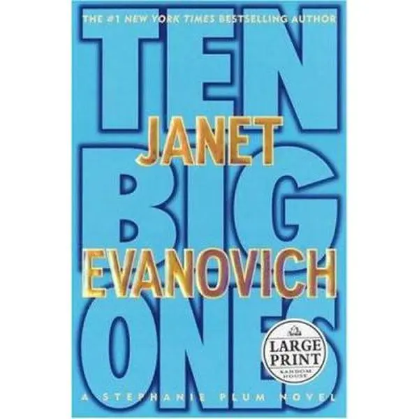 USED Book - Ten Big Ones by Janet Evanovich (Hardcover) - english