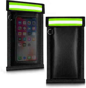 Bags for Phones and Car Keys 2 pack, Signal Blocking Pouch, Faraday Bags, Anti-Theft Faraday Cage, Fireproof & Waterproof Cell Phone Signal Blocking Bag Organiser