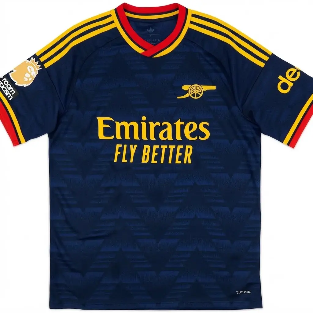 Arsenal Away Soccer Jersey, 2026–2027 Soccer Jersey, Lightweight Short Sleeve Game Day Fan Sportswear