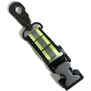 Firefighter Glove Strap |   Glove Holder Clip with Glove Leash Swivel Snap Hook,Reflective for Quick Access