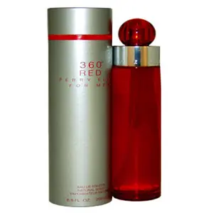 Perry Ellis 360 Red Men's Fragrance Cologne, 6.8 oz EDT Spray, Citrus Spicy Scent with Musk Amber Notes, Ideal for Daytime Wear
