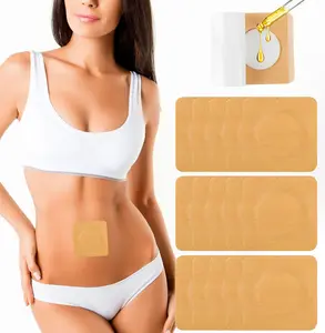 50 Pieces Disposable Castor Oil Patches | Organic Cotton Belly Button Pads