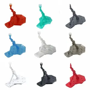 1 Set Action Figure Base Suitable Display Stand Bracket for HG MG BB 1/144 1/100 Cinema Game Model Bracket Adjustable