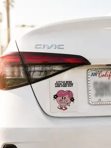 The Warning Label Car Magnet