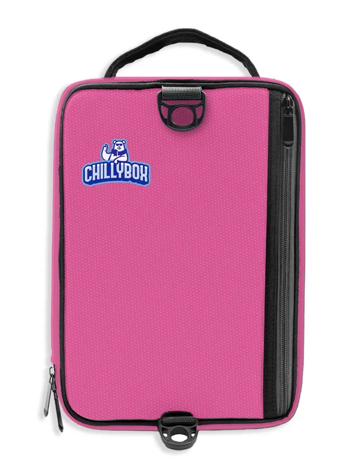 ChillyBox Cool Pink - Frosty Drink Keeper and Fresh Food Insulated Box