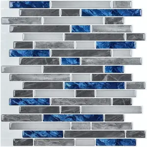 Easy Kitchen Makeover Peel and Stick Backsplash Tiles, 10-Pack Self-Adhesive Wall Tile Set for Kitchen & Bathroom other room