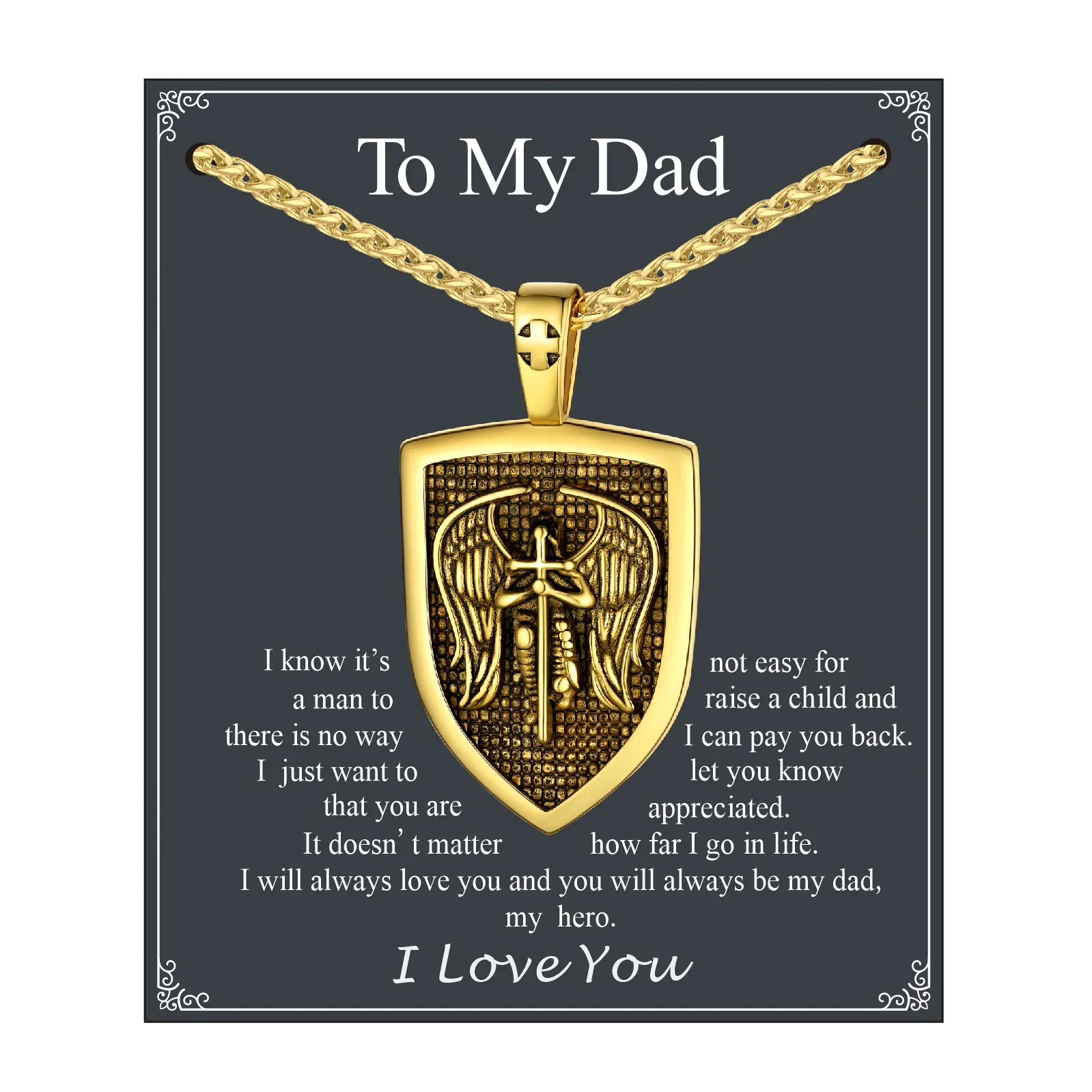 To My Dad Golden