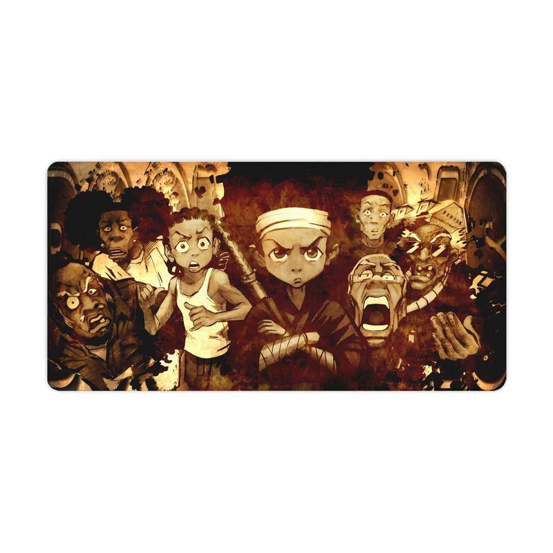 The Boondocks TV Show Inspired Non Slip Mouse Pad with Unique Character Design for Gaming and Office Use Non Slip Base Versatile for Gaming and Office Tasks