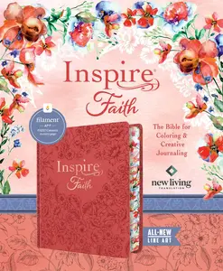 Inspire FAITH Bible NLT, Filament Enabled The Bible for Coloring & Creative Journaling