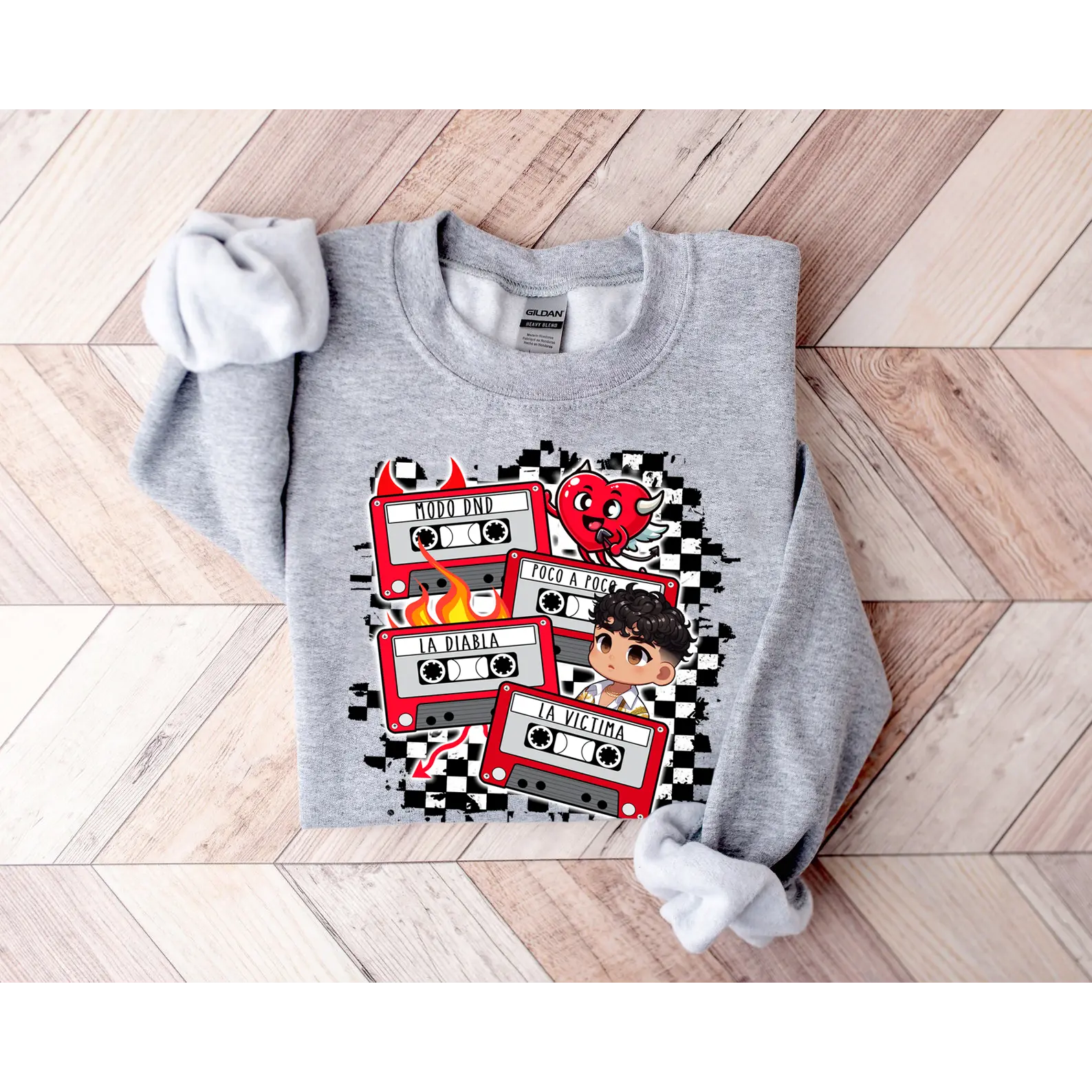 Xavii Sweatshirt, Spanish Singer Gift Crewneck