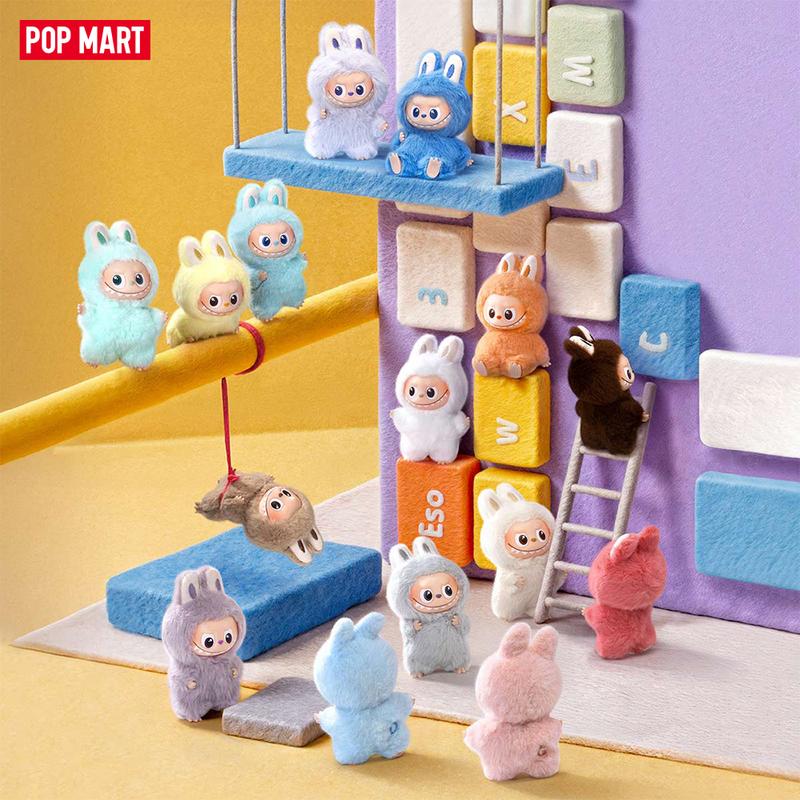 POP MART THE MONSTER Pin for Love Series - Vinyl Plush Pendant blind box (A-M)