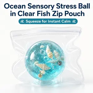 Moldable Ice Cube Squishy, Noise Ball Toy, Stress Relief, Fidget Toy, Anxiety Relief, Decompression Toy, Handmade Ball, Vent Beads, Portable Relax Toy, Sensory Pod