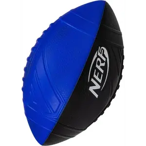 Nerf Pro Grip Football, Blue, Classic Foam Ball, Easy to Catch & Throw, Balls for Kids, Kids Sports Toys, Perfect Easter Basket Stuffers, Great Easter Toys or Easter Gifts for Kids
