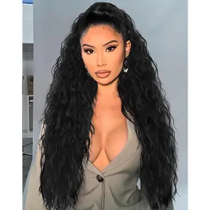 Ponytail Extension Claw 30" Curly Pony Tail Clip in Hair Extensions Fluffy For Women Natural Looking Synthetic Hairpiece