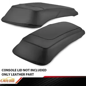 Fit For Harley Davidson Touring 93-13 2x Plain Hard Saddlebag Speaker Lid Covers