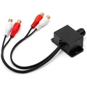 Universal Audio Amplifier with Volume & Sub Volume Control, Bass Level Knob & Universal Audio Amplifier with Volume & Sub Volume Control, Bass Level Knob &