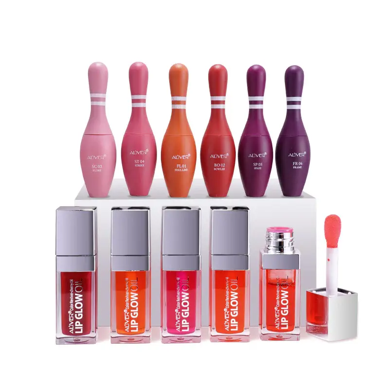 Lip Oil Kit+Bowling Bottle Lip