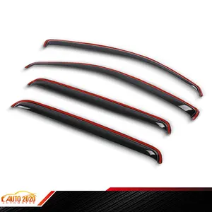 Rain Guards Vent Visor Window Deflectors Fits 2005-2015 Toyota Tacoma Double Cab