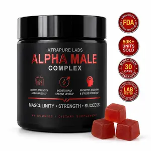 Alpha Male Complex – Clinically Dosed High Potency Men's Health Supplement | Tongkat Ali, Shilajit, Turkesterone & More