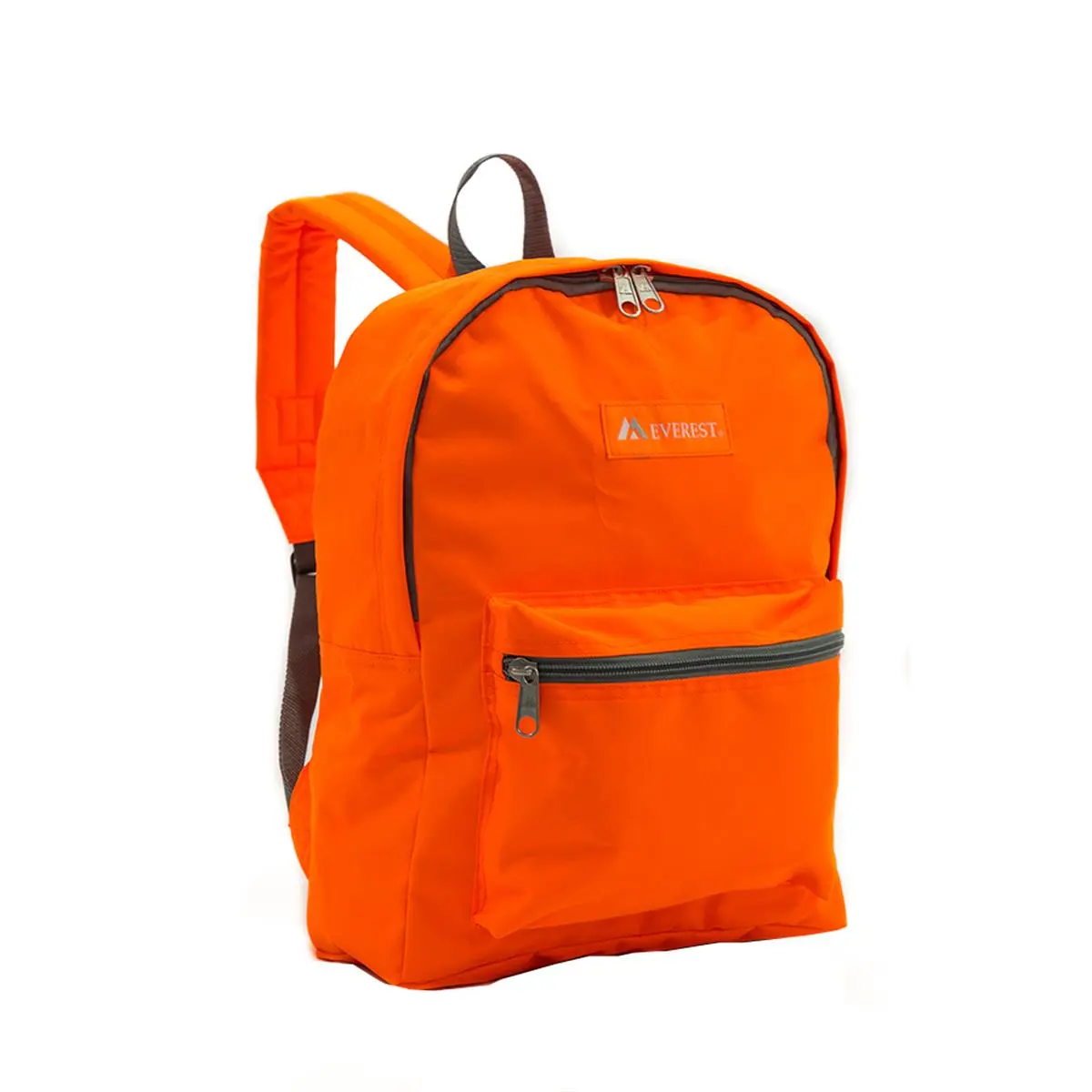 212 MAIN Everest Basic Lightweight Backpack - Tang Color, Lightweight Casual Daypack, Travel Backpack, Durable Outdoor Rucksack