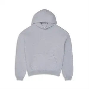600 GSM 'Heather Grey' Core Hoodie