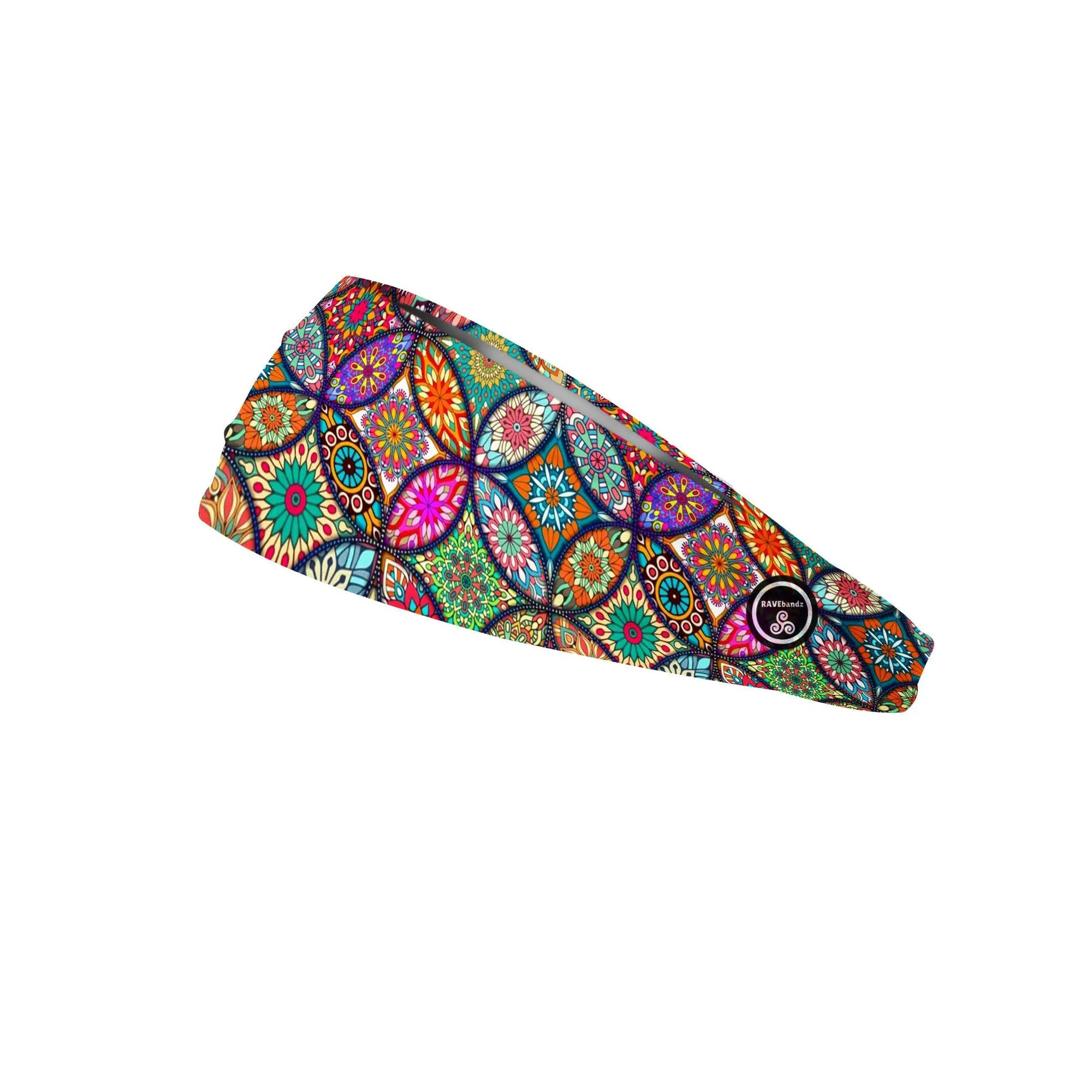 RAVEbandz The Pro - Wide Stretch Headband (Rhapsody)