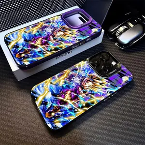 Phone Case for iPhone 15 XR 16Pro 13 Pro MAX 14 XS MAX 16e 12 11 Soft Shell DragonS BallS Saiyan Son Gohan