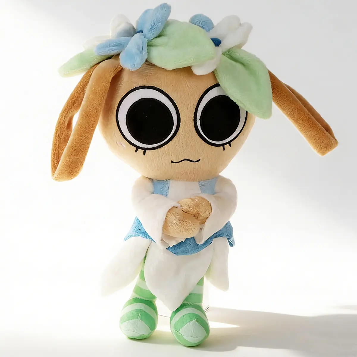 Green Bassie Plush Toys  Stuffed Figure Pillow Home Decor Collectible Gift for Game Lovers Friends Family Partners  plushies