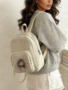 Women's Casual Backpack, Lightweight & Durable Design, All-Season Suitable, Perfect for Daily Use, Travel, School, Shopping